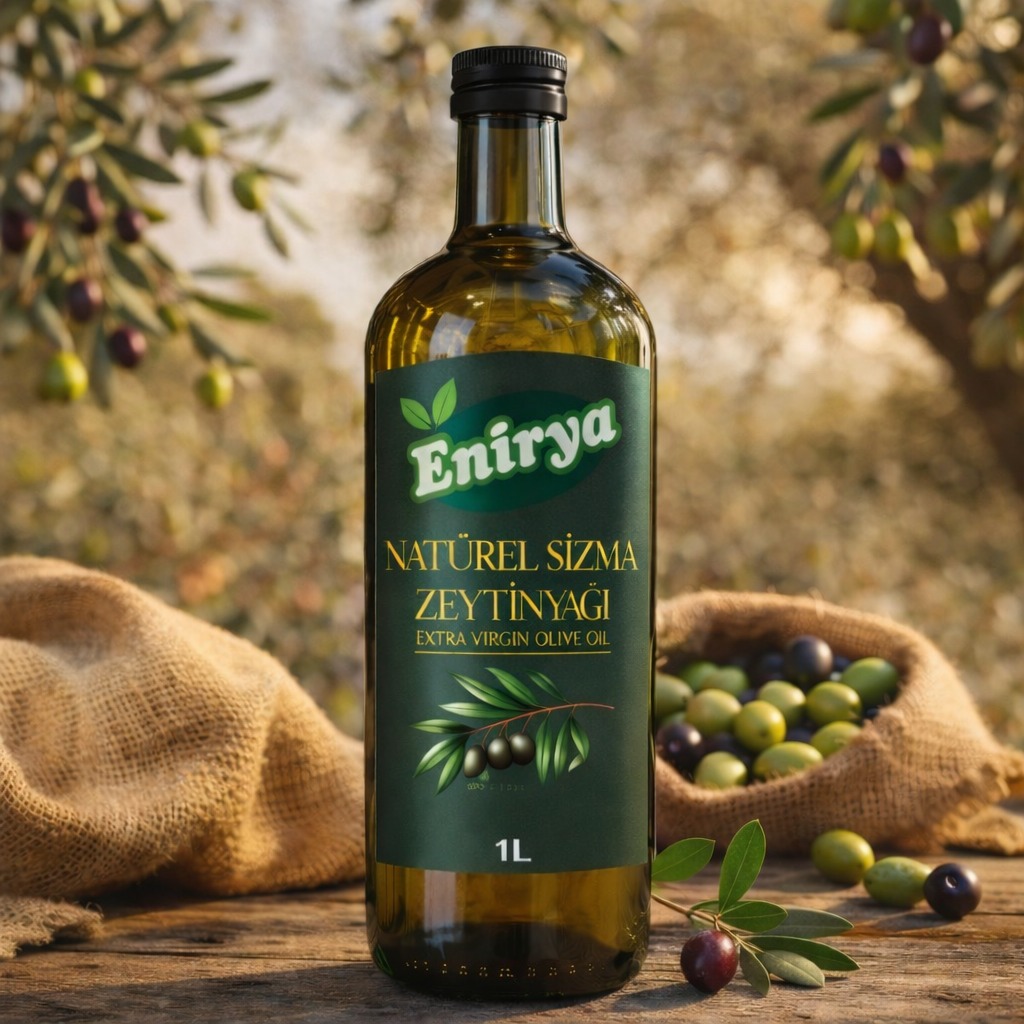 Natürel Sızama Zeytinyağı 1L Resim