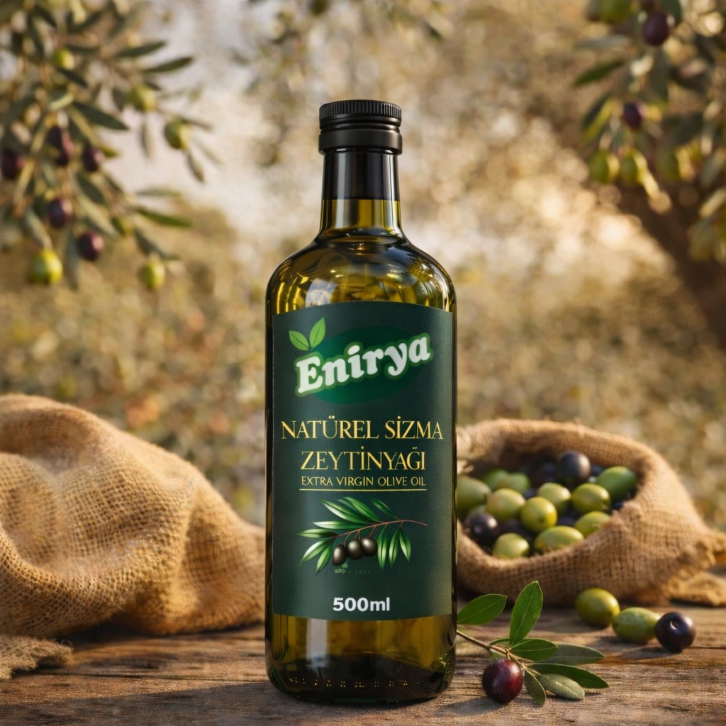 Natürel Sızama Zeytinyağı 500 ml Resim